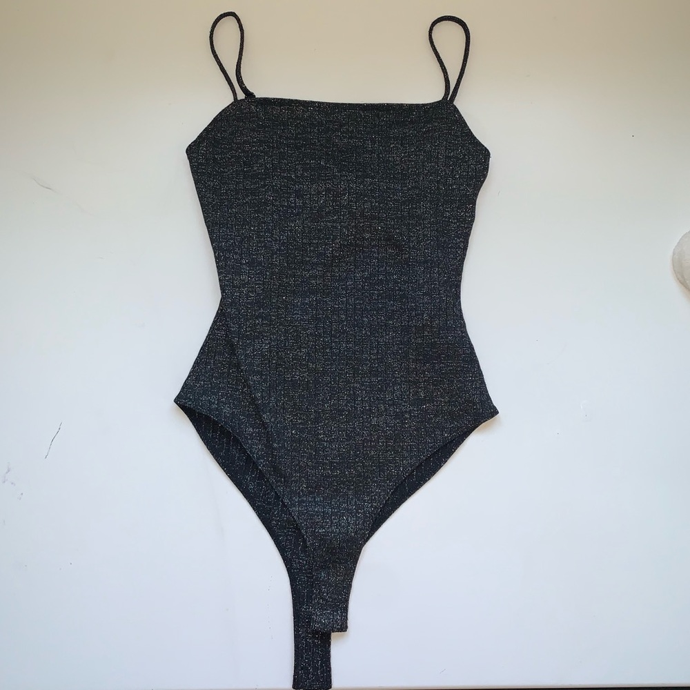 •Forever 21 Glittery Bodysuit